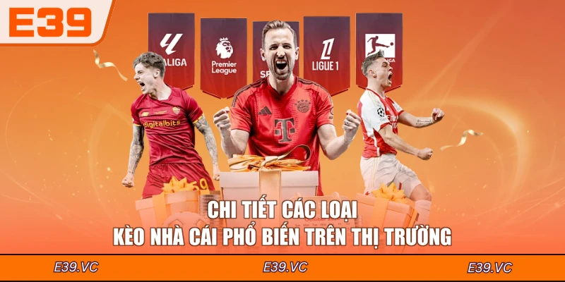 Chi tiết các loại kèo nhà cái phổ biến trên thị trường